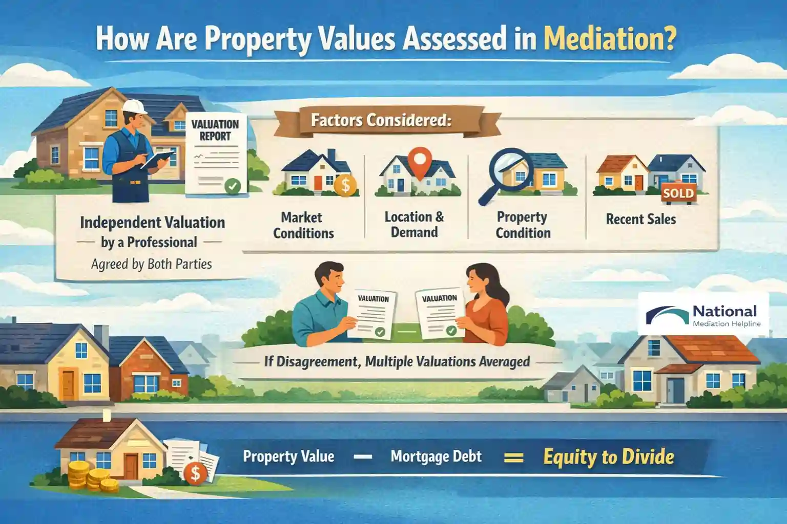 How Are Property Values Assessed in Mediation Aylesbury?