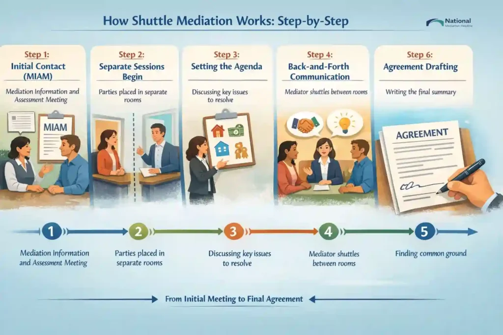 How Shuttle Mediation Works: Step-by-Step Aylesbury